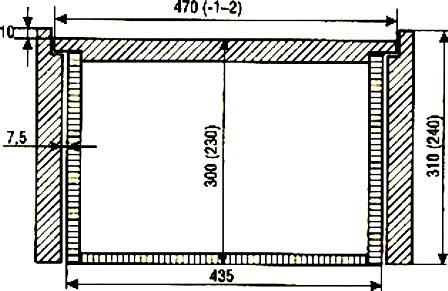 Холстик двунитка на 20-ти рамочный улей Лежак 820х520 мм